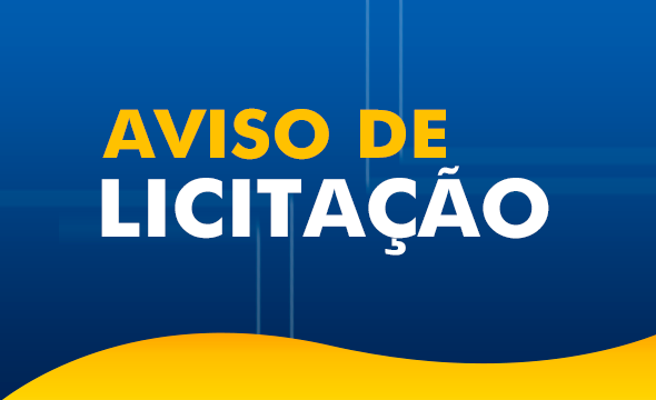 Aviso de Licitação Serviços de Assessoria